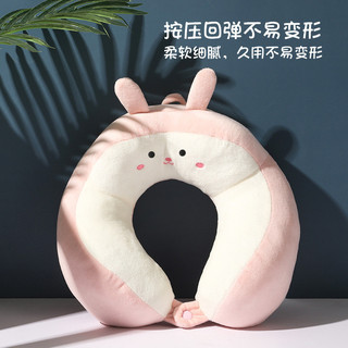 Gối tựa đầu ô tô gối hình chữ u hoạt hình gối cổ bướu PP cotton thêu tinh tế gối hình chữ u gối đồng hành lái xe