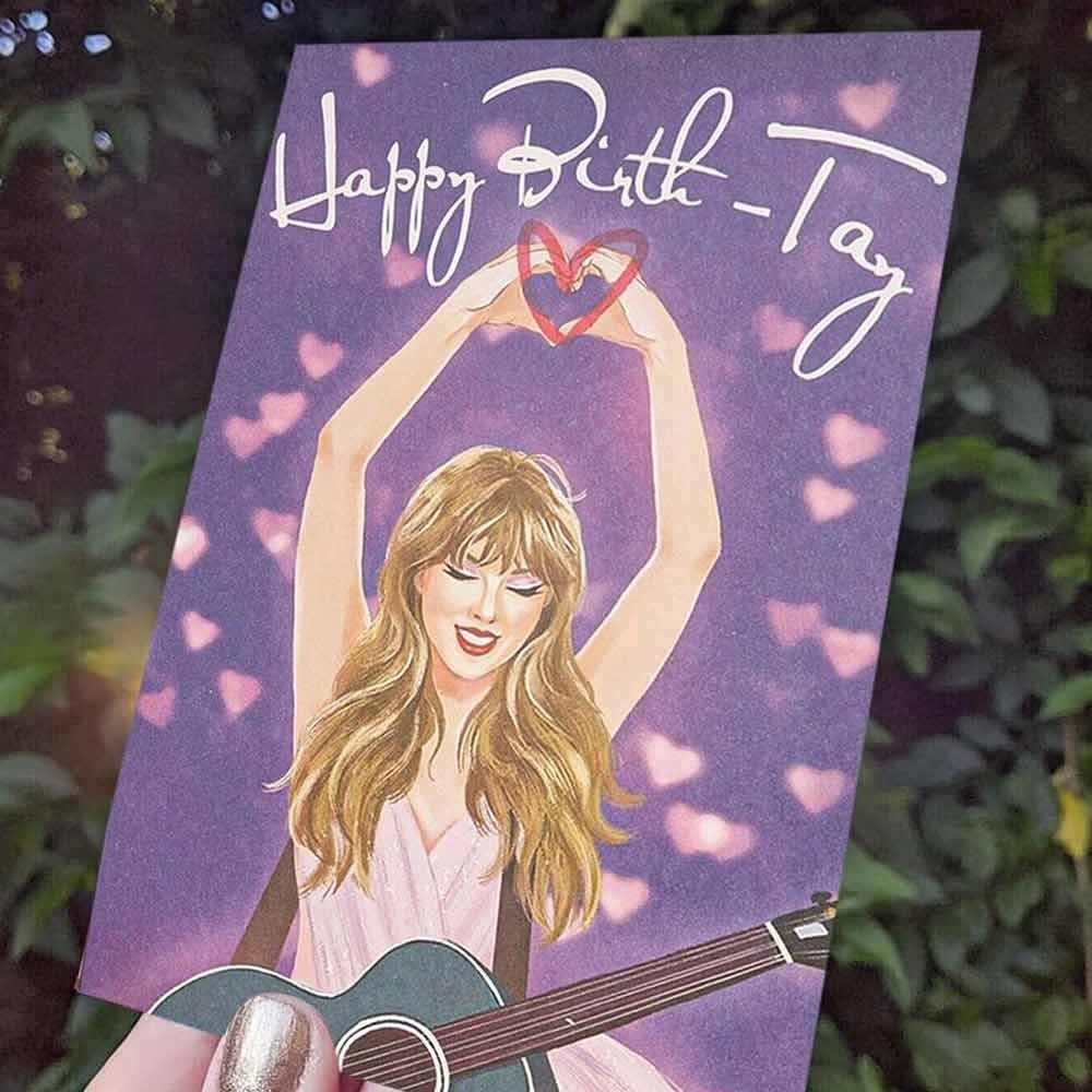 Taylor Swift Birthday Card 3d Pop Up Happy Birthtay Card Birthday Card Shopee Việt Nam 0406