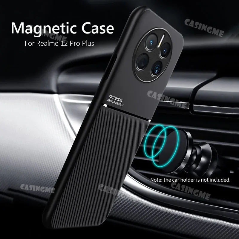 Vỏ da Realme 12 Pro + 5G 12 + cho Realme12 Pro + 12Pro + Realme12Pro + Realme 12 + 12 Pro + Plus 4G 5G Vỏ điện thoại Vỏ từ tính Giá đỡ xe hơi Vỏ mềm Vỏ chống sốc