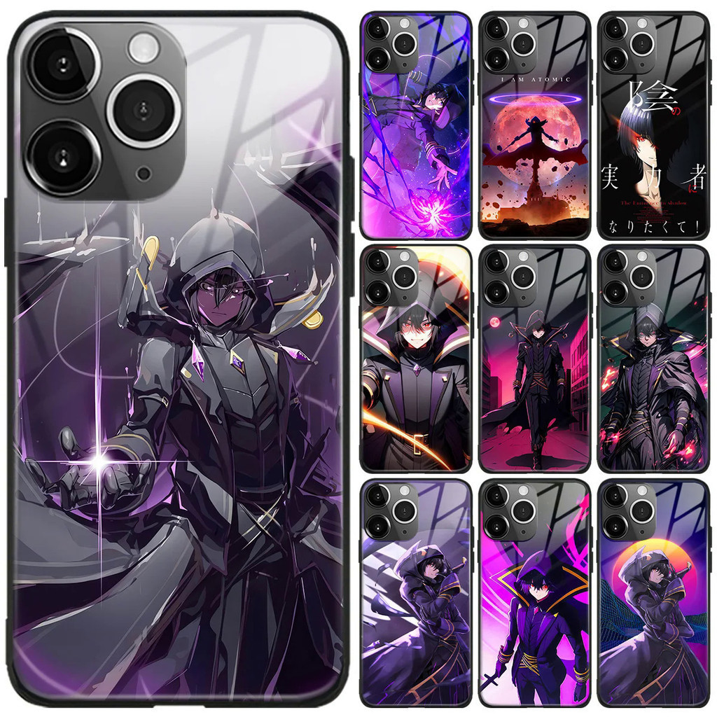 BK-1 Anime Nhật Bản Cid Kagenou Shadow Vỏ Điện Thoại Cho iPhone 17,15 14 13 12 11 Pro Max Plus Mini SE Manga Kính Bảo Vệ 0728