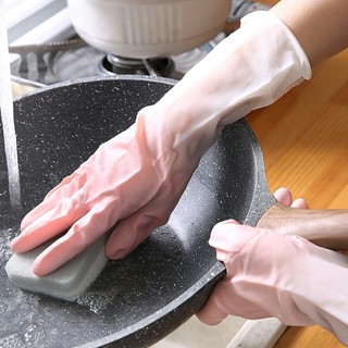 Găng Tay Cao Su Siêu Dai, Găng tay cao su rửa chén bát giặt đồ SUNND