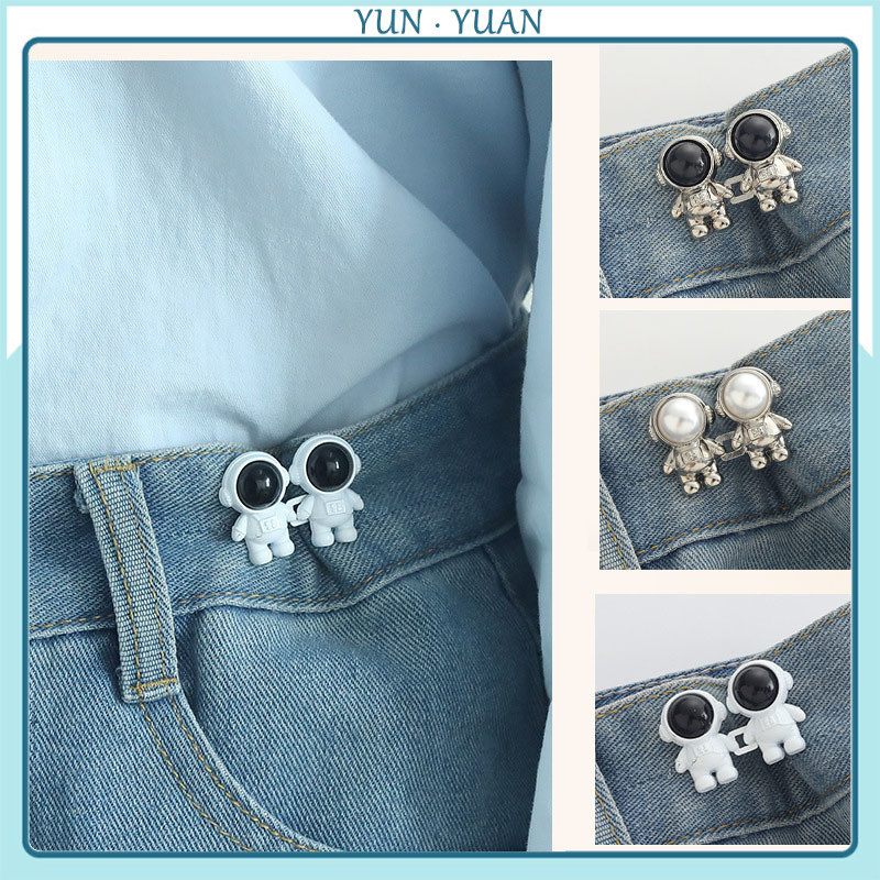 [Yunyuan] Khóa thắt lưng phi hành gia hàng không vũ trụ, có thể tháo rời, không cần đinh, không có đường may, hiện vật thắt lưng nhỏ, Unisex