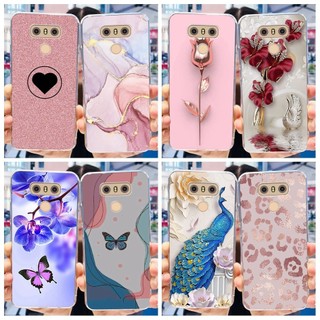 Dành Cho LG G6 Ốp Lưng G6 Plus H870 H871 H873 Ốp Điện Thoại Trong Suốt Họa Tiết Thời Trang Ốp Lưng Silicon Mềm Cho LGG6 Vỏ