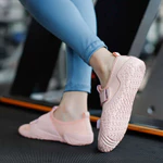 Xxka Squat Deadlift Máy chạy bộ chuyên dụng Giày tập thể dục trong nhà Hấp thụ sốc Đế chống trượt Bọc trượt tuyết — ảnh 3