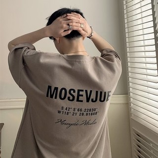 Áo thun Cotton nam tay ngắn dáng rộng