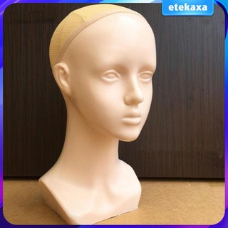 Đầu Manikin Nữ Hói Đầu Mannequin Cho Vòng Cổ Trang Điểm Salon Tóc