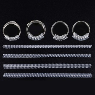 Đồ nghề trang sức gồm 8 vòng kích thước điều chỉnh cuộn dây vô hình cho nhẫn rời