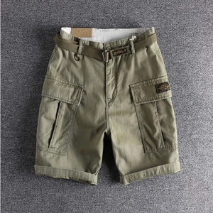 Quần short túi hộp_kèm thắt lưng