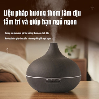 Máy Xông Tinh Dầu IKEA MaMa – Cổ Cao, LED 7 Màu, Tỏa Hương Thơm, Giảm Căng Thẳng Hiệu Quả