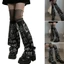 Treeling Nữ loe Chân Ấm Bông Tai Kẹp Chân Tay Goth Baggy Còng Mắt Cá Chân Heap Tất
