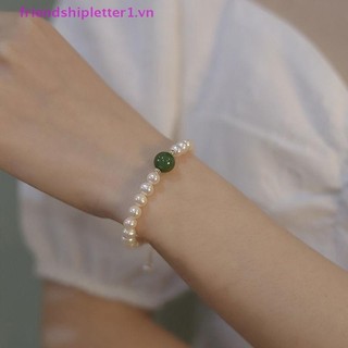 {FH Fashion} Thiết kế thích hợp Vòng tay Hetian Jade Yu dành cho nữ thiểu số Quà tặng cá tính cao cấp năm mới Hanfu nhẹ sang trọng.