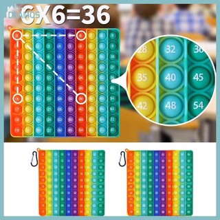 De Số Pop It 1-100 Nhân Fidget Đồ Chơi Nhân Biểu Đồ Pop It Montessori Bảng Trò Chơi Nhân Toán T