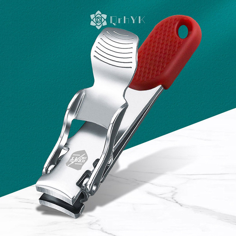 Qrhyk Siêu Mỏng Móng Tay Di Động Bằng Thép Không Gỉ Tông Đơ Cắt Móng Chân Mới