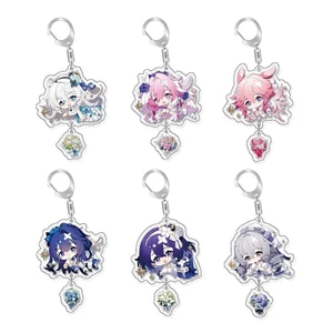Anime Honkai Tác Động 3 Elysia Yae Sakura Raiden Mei Acrylic Móc Khóa schoolbag Mặt Dây Chuyền Nhân Vật Trò Chơi Xung Quanh Acrylic Mặt Dây Chuyền Anime Mặt Dây Chuyền