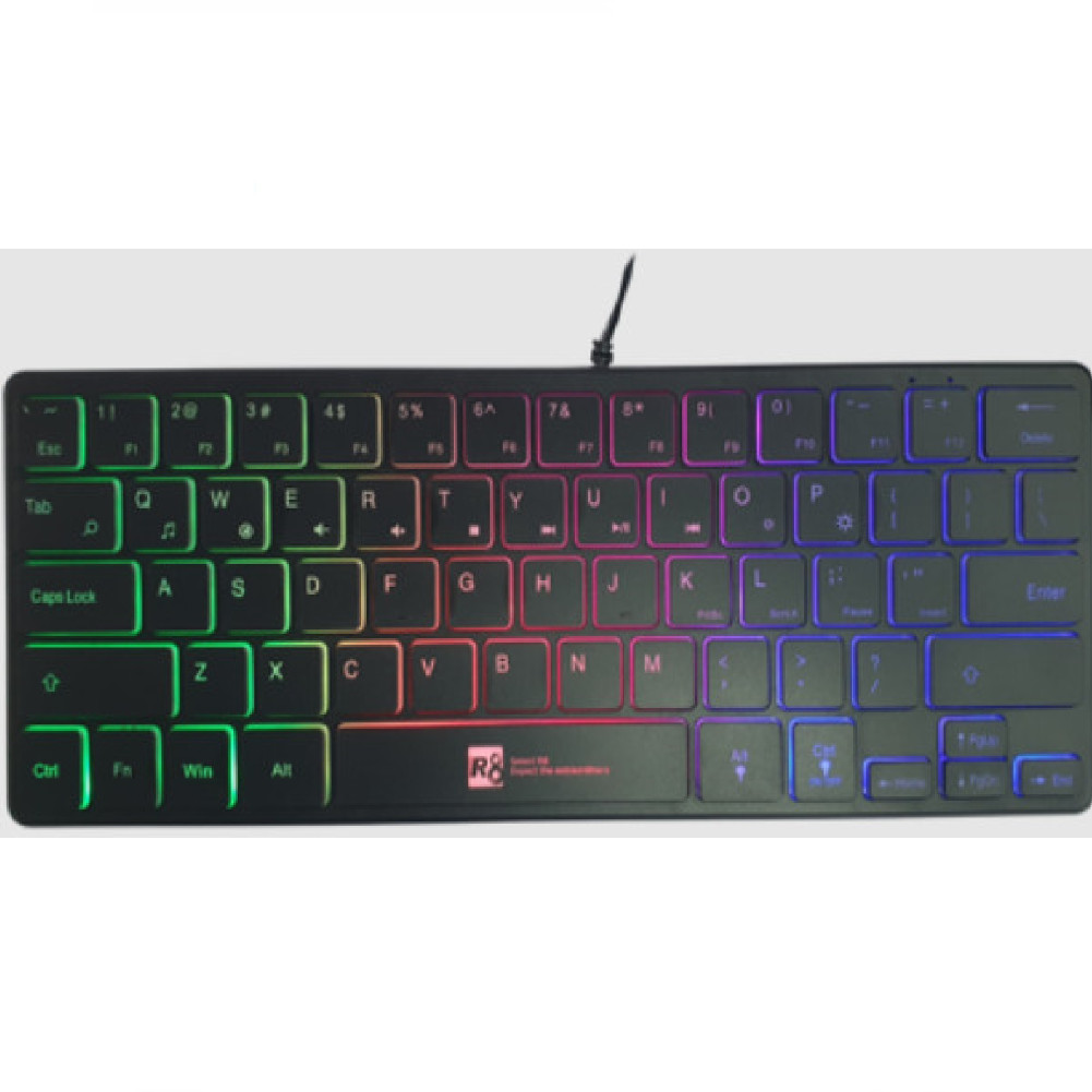 Bàn phím Mini có đèn Led R8-1811 | Shopee Việt Nam