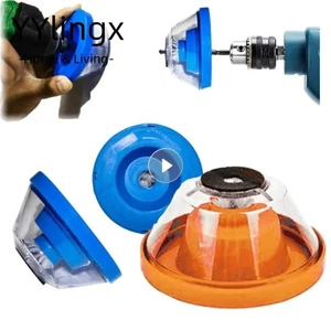YYlingx Máy hút bụi khoan, Thiết bị chống bụi búa Máy khoan điện Vỏ bụi, Dụng cụ điện Accessorie Ash Bowl Tác động Dụng cụ chế biến gỗ có thể tái sử dụng Phụ kiện khoan