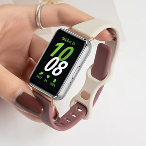 Dây Thể Thao Cho Samsung Galaxy Fit 3 Dây Đeo Đồng Hồ Thông Minh Mềm Mỏng Silicon Dây Đeo Tay Vòng Tay Galaxy Fit 3 Mới Nhất Thắt Lưng Phụ Kiện
