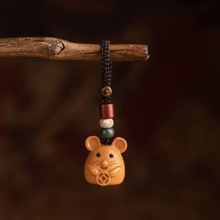 Gỗ Đàn Hương Cung Hoàng Đạo Chuột Bò Hổ Thỏ Rồng Rắn Ngựa Cừu Khỉ Gà Chó Lợn Xe Móc Khóa Treo