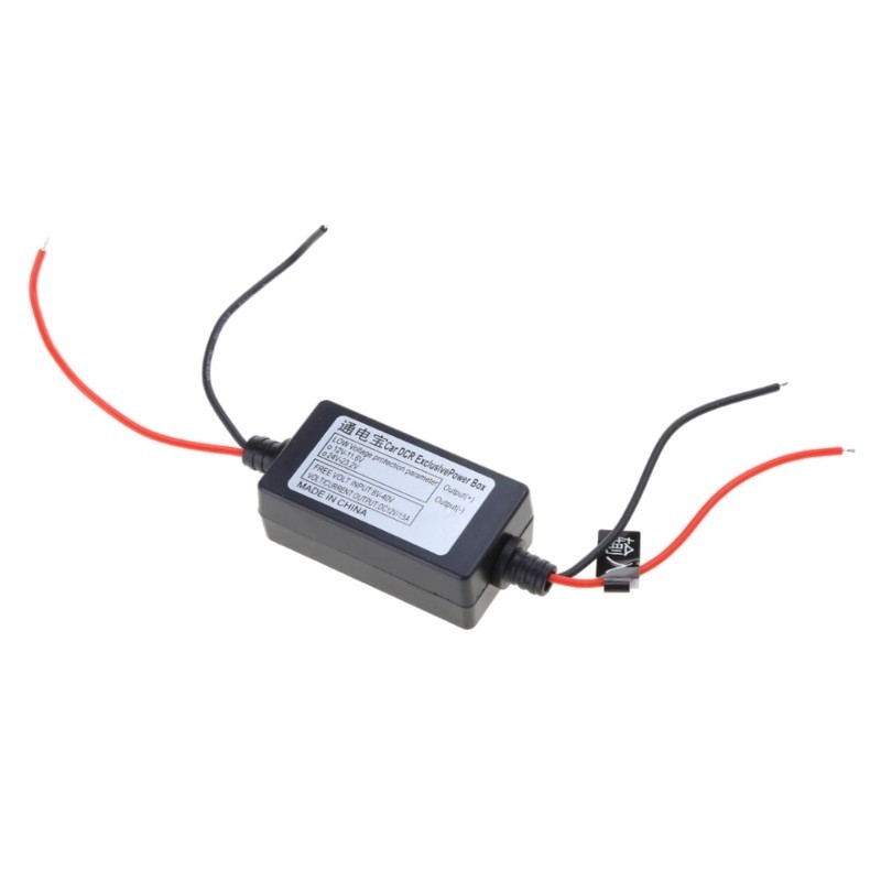 Moon 24V sang 12V Dây Thiết Bị Đầu Cuối Khối Bước Xuống Bộ Chuyển Đổi 1 5A Cho Xe Trúc