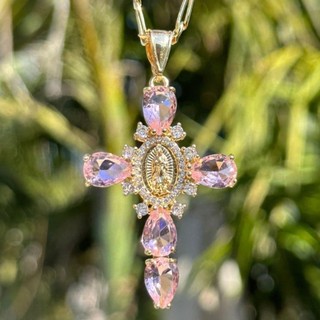 Vòng cổ chuỗi chữ O SMILE, Trang sức thời trang Ngày lễ tình nhân Mặt dây chuyền chữ thập Zircon, Phụ kiện tiệc màu vàng Phụ kiện trang sức Dây chuyền Choker