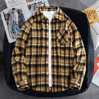 [Plus Size] 150KG 9XL 8XL Nam Ve Áo Flannel Áo Cardigan Dài Tay Nhật Bản Áo Sơ Mi Kẻ Sọc Quá Khổ