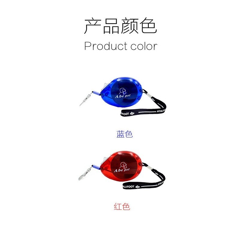 Mèo và chó thú cưng Dây xích kính thiên văn có thể kéo nhỏ Dây xích đi bộ cho chó
