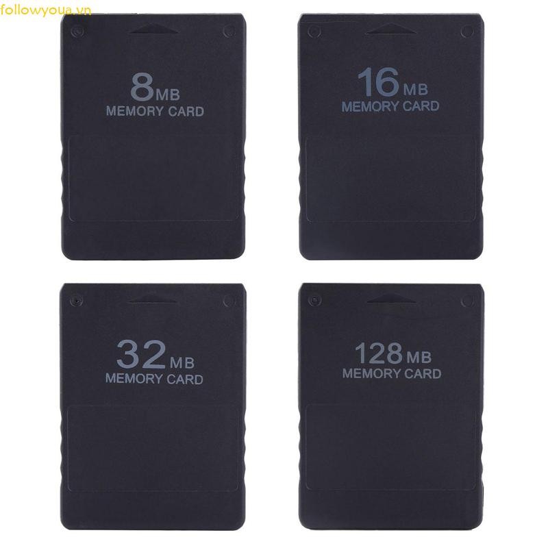 Fol Black Memory Card Game Save Saver Data Stick Module cho phụ kiện trò chơi PS2