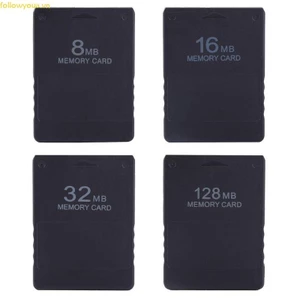 Fol Black Memory Card Game Save Saver Data Stick Module cho phụ kiện trò chơi PS2