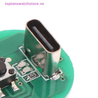 Toplanswatchstore 5W 10 Watt Bảng mạch LED Bảng điều khiển Type-C Mô-đun sạc DIY Phụ kiện điện tử cho đèn pin Quạt nhỏ VN