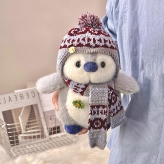 Búp Bê Chim Cánh Cụt Nhỏ Sang Trọng Đồ Chơi Dễ Thương Giường Búp Bê Gối Ngủ Ragdoll Trẻ Em Bé Gái Quà Tặng Sinh Nhật
