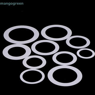 [Mgo] Đèn LED Spotlight Downlight O Nhẫn Tấm che đèn trắng Bộ chuyển đổi vòng đệm giấu miếng đệm Shims Vòng đệm mở rộng Đế đèn [VN]