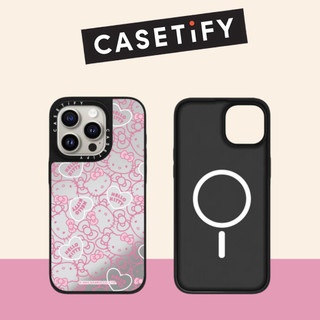 Ốp điện thoại cứng gương Cat Line màu hồng từ tính cho iPhone 17 Pro Max 16 Plus 15 14 13 12 11 Ốp lưng Acrylic phía sau chống sốc