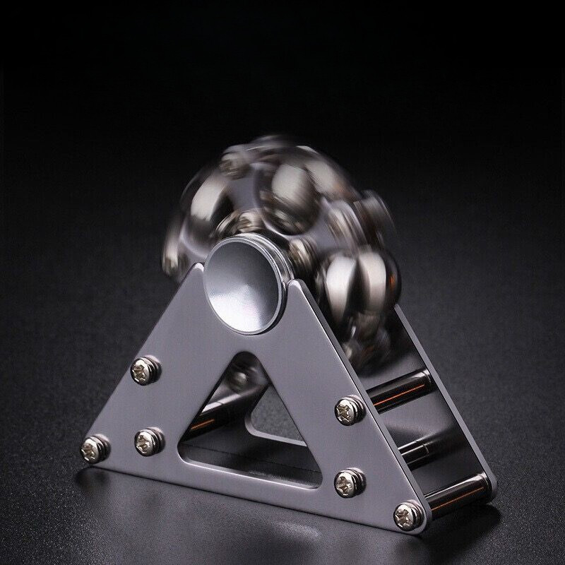 Bánh xe đu quay bằng thép không gỉ fidget spinner dành cho người lớn và trẻ em Đồ chơi giải nén EDC kéo dài ngón tay thông thường giải nén