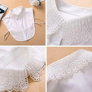 SoulSpace Cổ giả tháo rời ren DIY, phù hợp với quần áo điều chỉnh cho bé gái và nữ