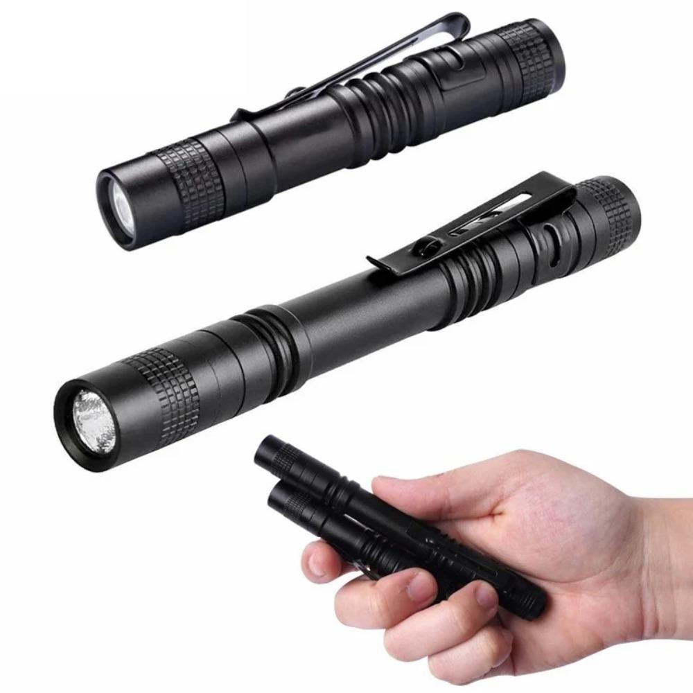 Đèn bút mini LACYES cầm tay, siêu sáng, có kẹp, dùng làm đèn làm việc/khẩn cấp
