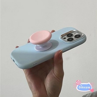 Dành Cho Samsung Galaxy A14 A23 A33 A32 4G A50 A50S A30S A51 4G A71 4G A31 A21S A10S M01S A30 A20 ins Phong Cách Macaron Màu Ốp Lưng Điện Thoại Có Chân Đế Full Cover Bảo Vệ Camera