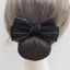 THEGIRL8B Nơ Lò Xo Kẹp, Ruy Băng Kẹp Tóc Bun Snood, Vintage Mũ Đuôi Ngựa Kẹp Phụ Kiện Tóc Y Tá Kẹp Tóc Nữ