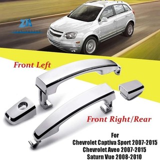 2X Phía Trước Bên Trái Có Lỗ Khóa Phía Trước Bên Phải / Phía Sau Chrome ABS Cửa Tay Cầm Ngoài Dành Cho Xe Chevrolet Captiva Sport / Aveo / Saturn