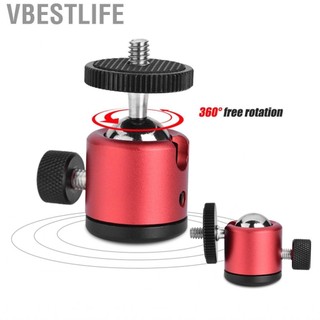 VBESTLIFE Đầu bóng xoay 360 Vít 1/4 cho chân máy ảnh DSLR Đầu đứng Ballhead