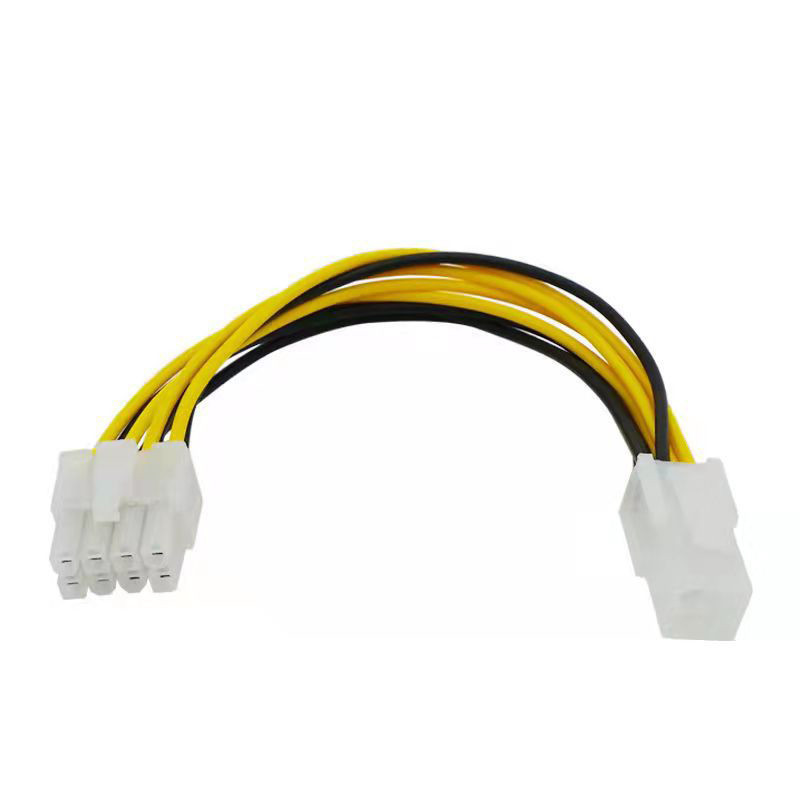 Dây cáp chuyển đổi nguồn Atx 4 pin sang Jack 8 pin cấp nguồn CPU ...