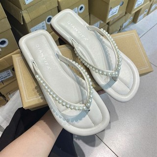 Dép Lê Kẹp Ngọc Hàng Nhập QC Fullbox / Mieo Shoes D2901 D2902 D2903