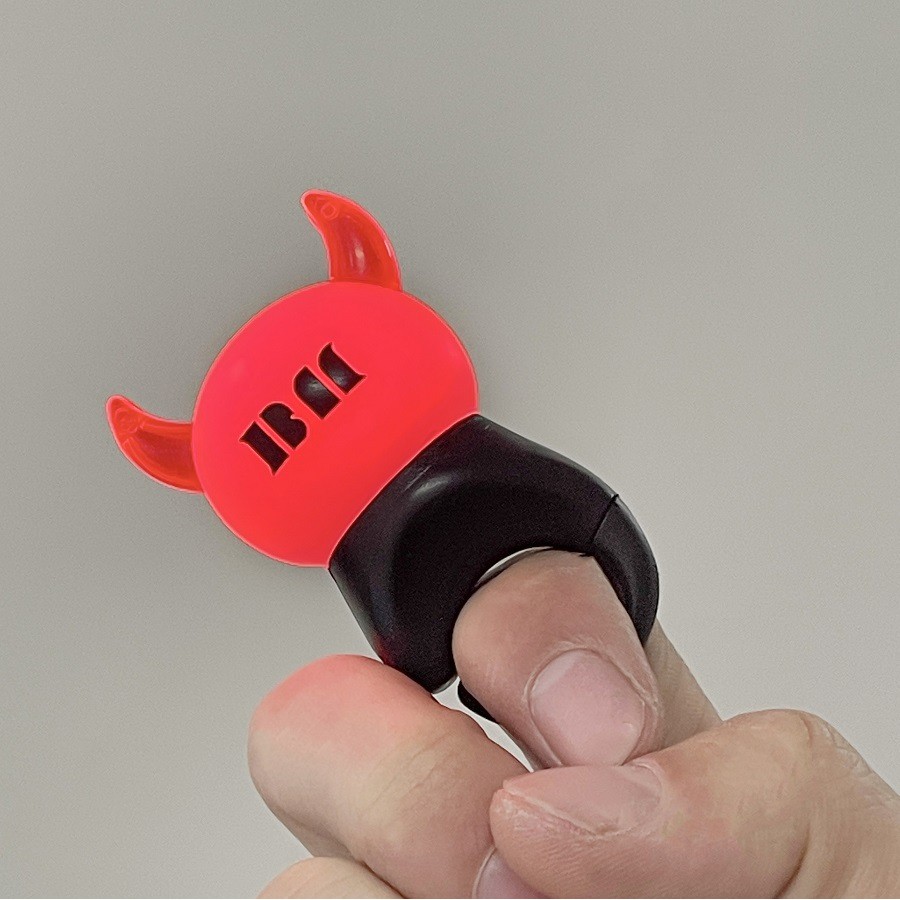2025 Mới Kpop Idol BABYMONSTER Mini Light Ring RAMI AHYEON CHIQUITA PHARITA Lightstick Nhẫn