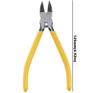 Máy cắt dây ASDFGER với kìm cắt chính xác mũi phẳng dài, siêu sắc bén, bền bỉ, dùng cho cáp, cắt thủ công