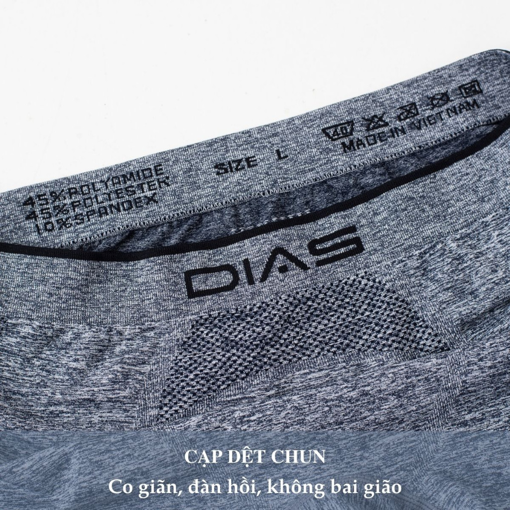 Quần Sịp Đùi Nam H90 Boxer Cao Cấp Dệt Kim Kháng Khuẩn Không Hằn Da, Thấm Hút, Co Giãn W018