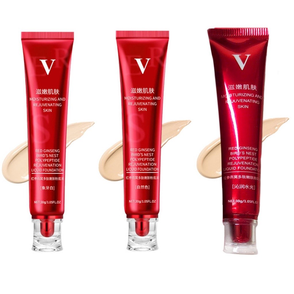 Learnever Đỏ Sâm Trẻ Hóa Chất Lỏng Nền Polypeptide Nền Chất Lỏng Nuôi Dưỡng Cao B5v9