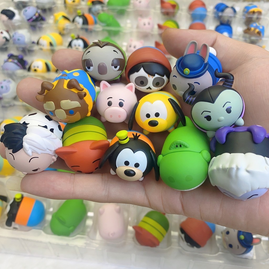 Disney tsumtsum búp bê nhân vật phản diện quá khổ đậu mini phụ kiện diy trang sức bút topers