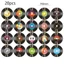 JUNYUE88US 20 Chiếc Vinyl Ghi Trang Trí, Tác Phẩm Nghệ Thuật Retro Ghi Decal Dán Tường, Tường Âm Nhạc Dấu Hiệu Đồ Trang Trí Giấy DIY Hồ Sơ Nhiều Màu Sắc Giấy Giả Dán Phòng Ngủ