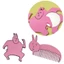 Bộ gương và lược mới lạ GODD Móc khóa chủ đề thỏ hồng dễ thương Chất liệu Acrylic tuyệt vời cho cá nhân chuyển tiếp thời trang