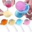 Khuôn Làm Đá Silicon LAKAM, Khuôn Silicon Popsicle Mini DIY, Chất Lượng Tái Sử Dụng Với Nắp Có Thể Tháo Rời Ice Pop Mold Bar