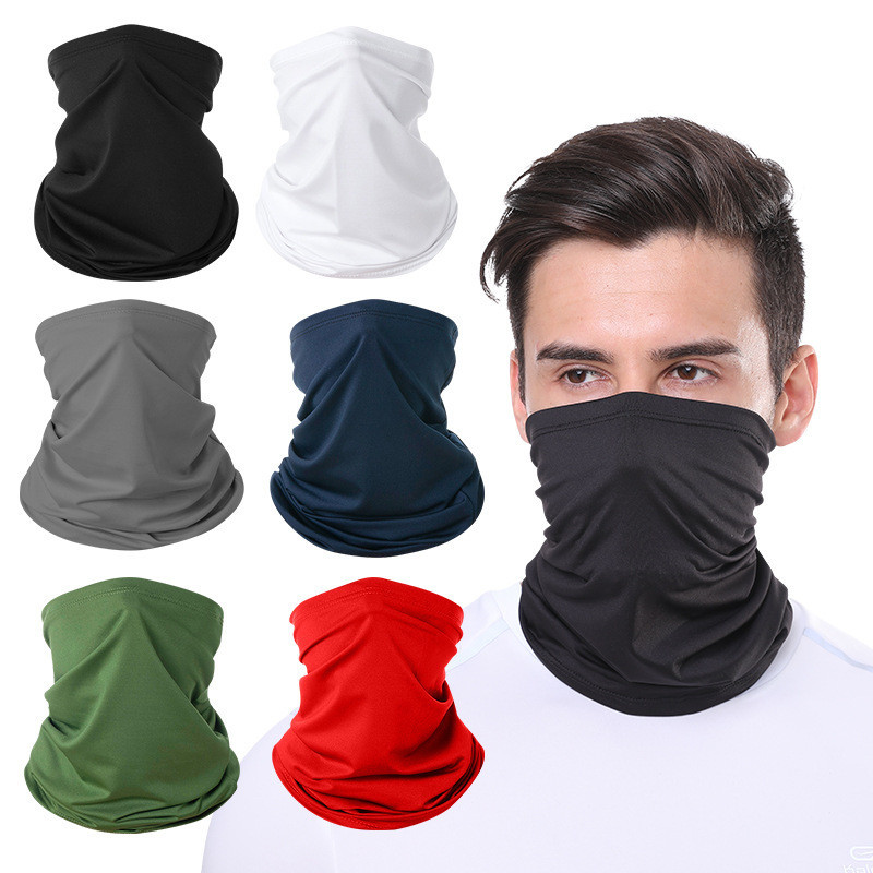 Mặt nạ đi xe đạp Mùa hè ngoài trời Chống nắng Yếm khô nhanh Đa chức năng Xe đạp Thể thao Cổ áo thoáng khí